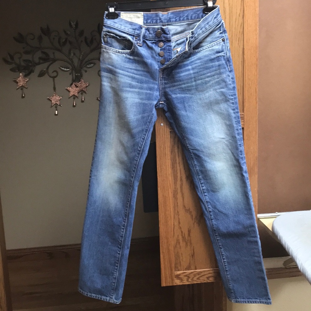 Abercrombie & Fitch blue jeans